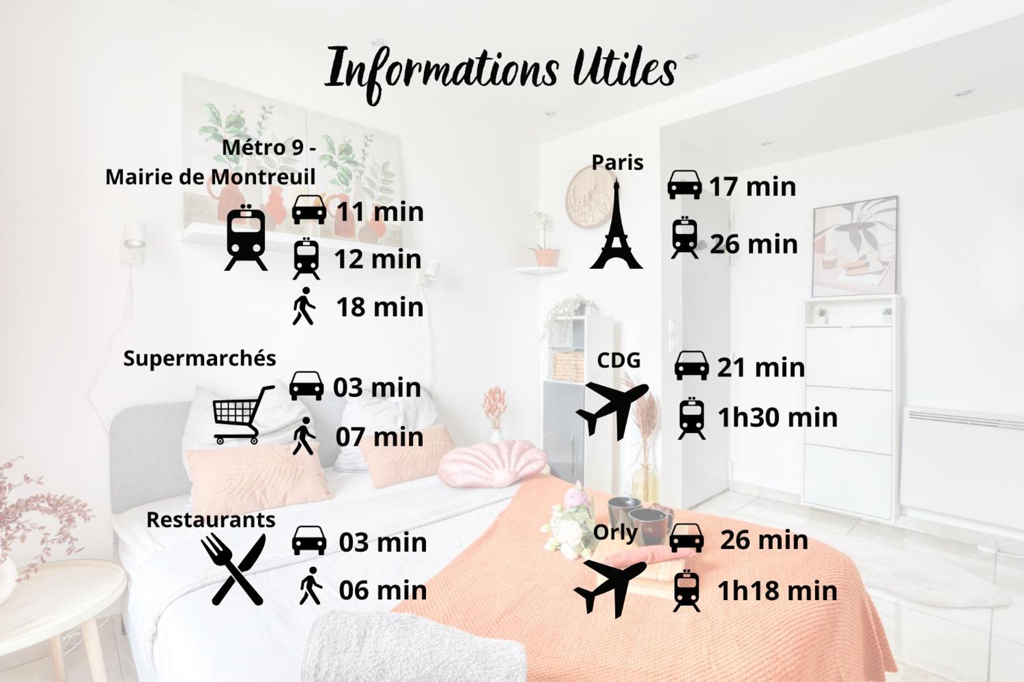 Apartment Le Sweet Nook - Metro Mairie De *