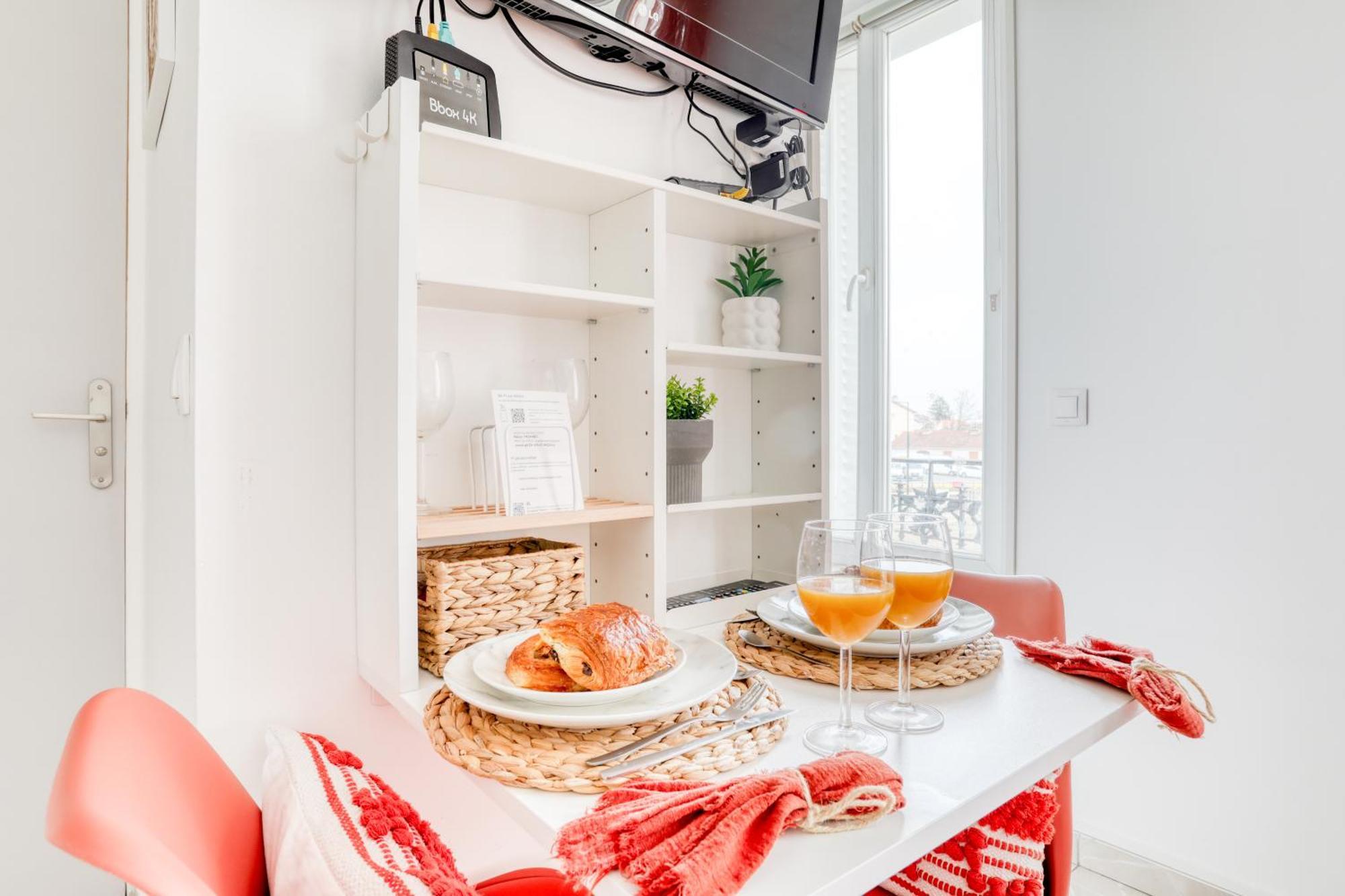Le Sweet Nook - Metro Mairie De Apartment